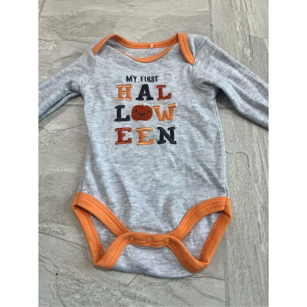 Chick Pea My First Halloween Bodysuit Size 0-3 Month NEW